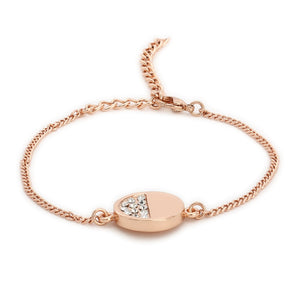 Estele Rose Gold Bracelet Using Swarovski Stones