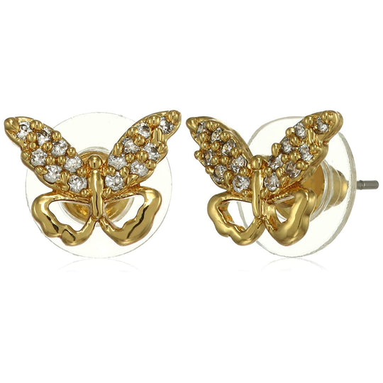 Estele  Gold Plated American Butterfly Stud Earrings for Girls