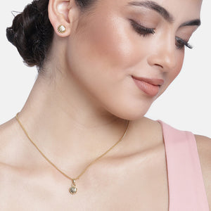Modern Gold plated Atlantic bay shell Necklace