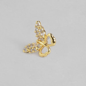 Estele  Gold Plated American Butterfly Stud Earrings for Girls