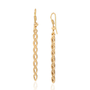 Estele Spiral Twist Earrings