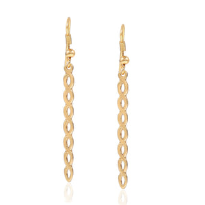 Estele Spiral Twist Earrings
