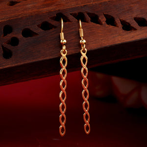 Estele Spiral Twist Earrings