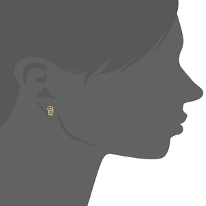 Estele Gold Plated Tiny smooth Hoop Earrings for women