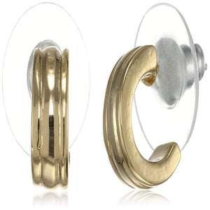 Estele Gold Plated Tiny smooth Hoop Earrings for women