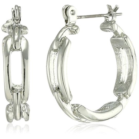 Estele  Gold Plated American diamond Flower Drop Earrings for women