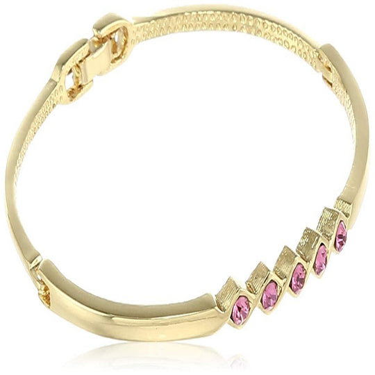 Estele  Gold Plated Studded  Bracelet for women