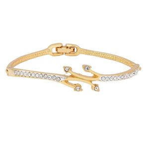 Estele Gold Plated Blossom Bud Bracelet    for women