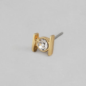 Estele - 24 KT Gold plated Solitaire Pendant Set for Women