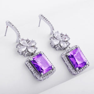 ESTELE - ZINNIA DIAMOND EARRINGS