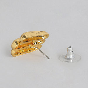 Estele 24 Kt Gold Plated Link capsule Necklace