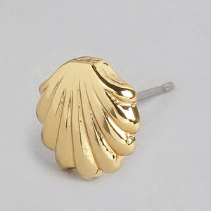 Modern Gold plated Atlantic bay shell Necklace
