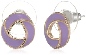 Estele Valentines Day Special Earrings For Gift Stud Earrings For Girls & Women(VOILET,PINK&RED)