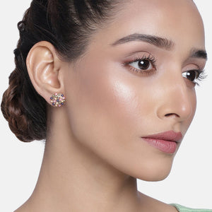 Estele bead boquet cute partywear earrings for women