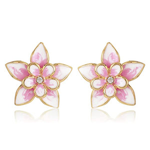 Estele Valentines Day Gift For Girlfriend/Her Chandelier Gold Plated Pearl Drop Dangle Earrings