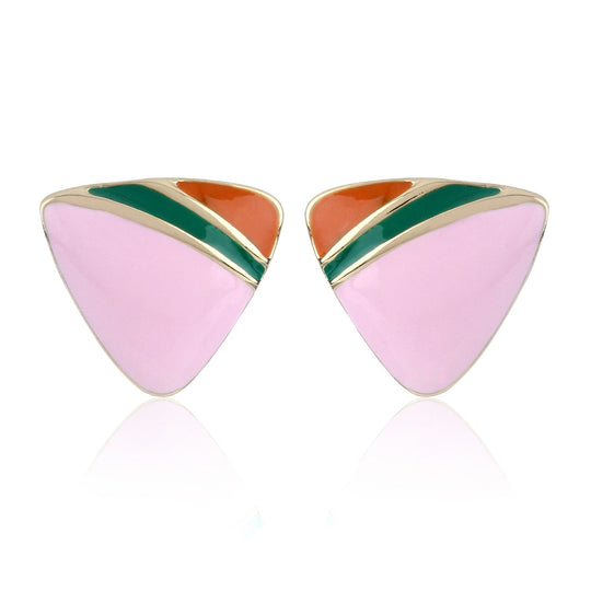 Triangle Enamel Studs