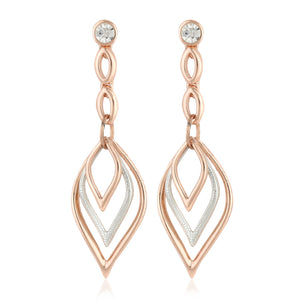 Two tone Dangle & Drop Earrings