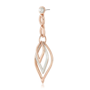 Two tone Dangle & Drop Earrings