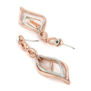 Two tone Dangle & Drop Earrings