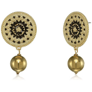 Estele Gold plated and with gold pearl hangings for women