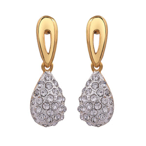 Estele Gold Plated Valentine Necklace Set