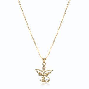 24Kt Gold Tone Plated Durga Ma Pendant With Chain