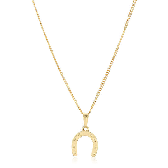 Estele - Gold plated Lucky Ankle Pendant