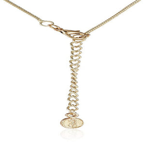 Estele 24 Kt Gold Plated Eiffel Chain Necklaces  for women