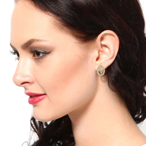 Diamante Earrings Set