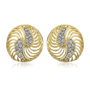 Diamante Earrings Set