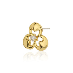 Triangle Shaped Stud Earrings