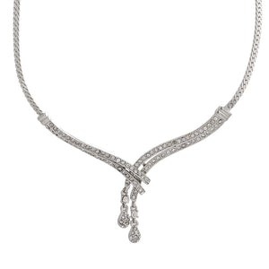 Stylish Rhodium plated Classic Medley Necklace