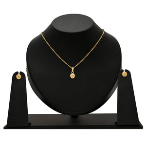 Modern Gold plated Atlantic bay shell Necklace