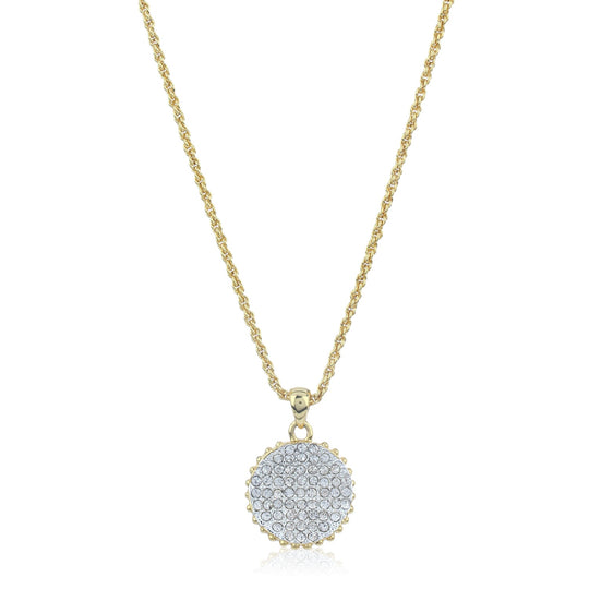 Diamante Circle Pendant
