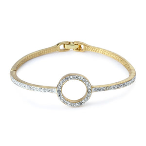 Estele  gold plated Diamante Bracelet for women