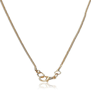 Estele - 24 KT Gold plated Solitaire Pendant Set for Women