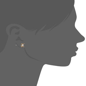 Estele - 24 KT Gold plated Solitaire Pendant Set for Women