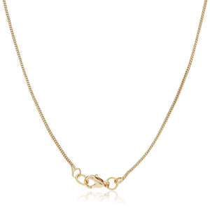 Estele - 24 KT Gold plated Pendant Set with American Diamonds for Women