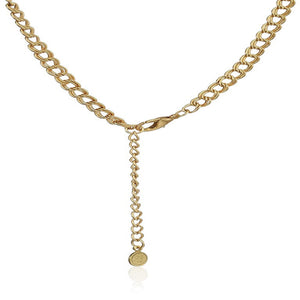 Estele 24 Kt Gold Plated with Purple Galaxy Stones Necklace Set for Women
