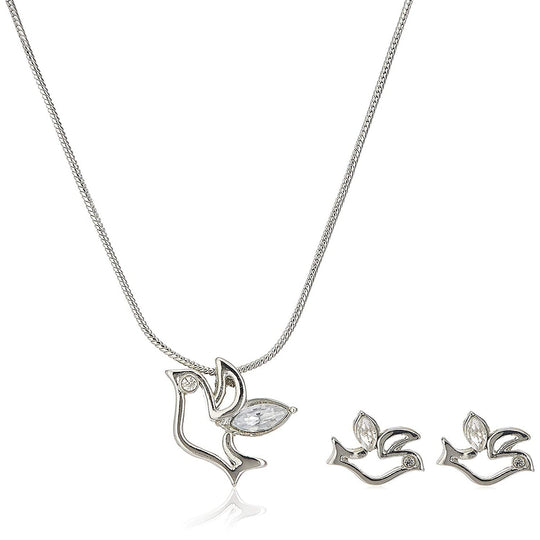 Estele Trendy and Fancy Fashion Jewellery Design Necklace Set for Women