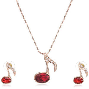Estele Trendy and Fancy Fashion Jewellery Design Necklace Set for Women