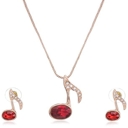 Estele Trendy and Fancy Fashion Jewellery Design Necklace Set for Women