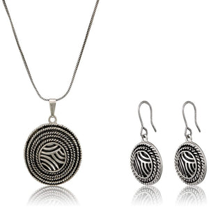 Estele - Trendy oxidized Pendant Set for Women