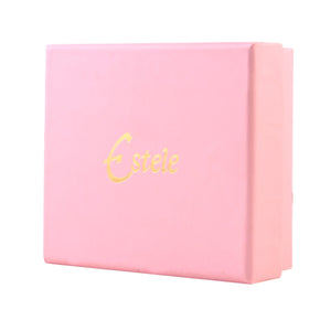 Estele Valentines Day Gift Rose Gold plated stud Earrings for Girls/Womens