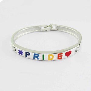 Estele - Pride Silver Rainbow Band