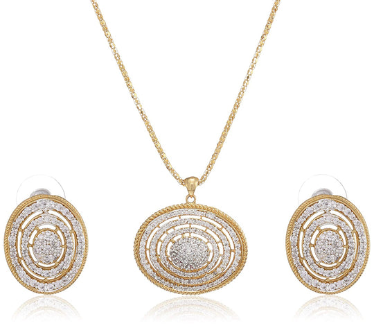 Estele Trendy and Fancy Fashion Jewellery Design Necklace Set for Women